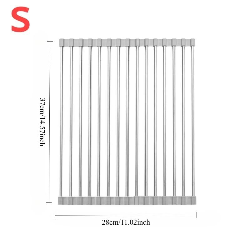 

Силиконовая нержавеющая сталь сушилка для фруктов и овощей кухонная мойка полка кухонные принадлежности держатель для губки кухонные принадлежности сито