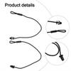 Car Accessories Parcel Shelf Strap Nylon + Plastic Replacement