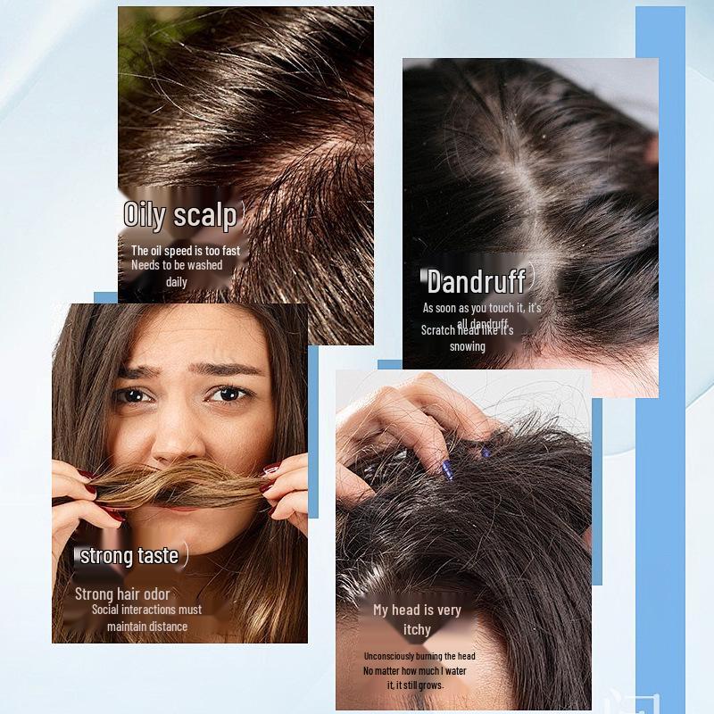 Qiser Volumizing Shampoo & Conditioner: Oil Control, Split Ends, Dryness & Itch Relief, Smoothing Formula