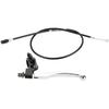 Acouto Motorcycle Clutch Lever Cable Kit Brake Clutch Lever and Clutch Cable Fit for 125 Stomp SSR CRF 50 70 KLX110 Pit Dirt Bike