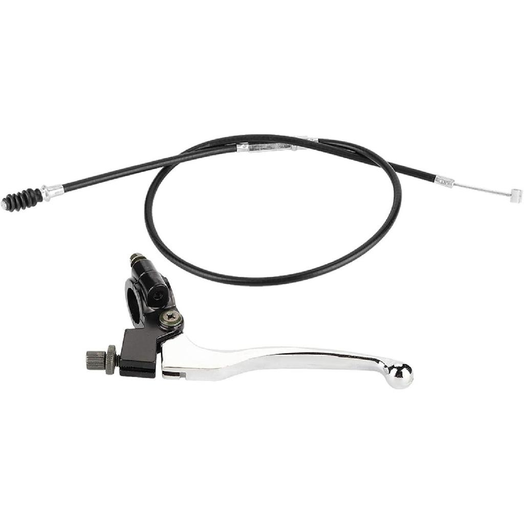 Acouto Motorcycle Clutch Lever Cable Kit Brake Clutch Lever and Clutch Cable Fit for 125 Stomp SSR CRF 50 70 KLX110 Pit Dirt Bike