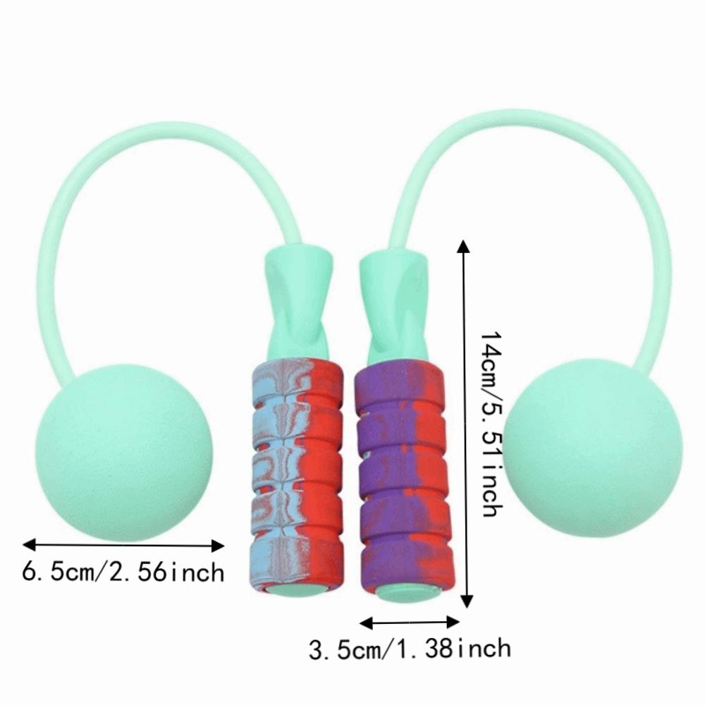 Weighted Handle Weighted Jump Rope Adjustable Length Skipping Rope Cordless Jump Rope  Fitness Use