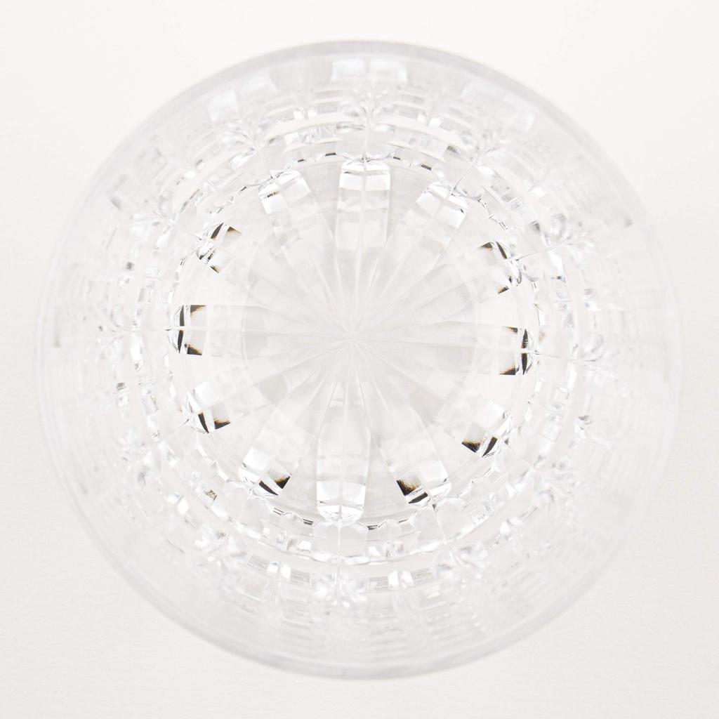 Kagami Crystal Double Whiskey Glass, Clear, 100cc, T483-642