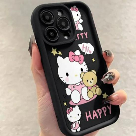 Hello Kitty Pink Phone Case for Apple 17 Pro Max/16/15/14/12 Pro - Soft, Stylish, and Personalized Cover