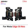For Moto Edge 20 Lite Pro Edge 30 Fusion Neo USB Charging Port Charger Dock Connector Board Flex Cable With Mic Microphone