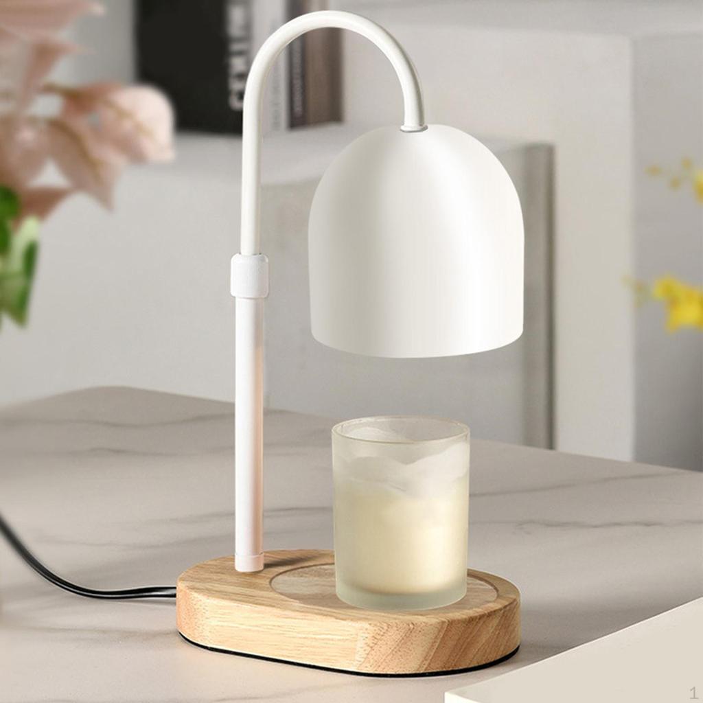 Ohřívač svíček Útulná dekorace na stůl v obývacím pokoji Bílá