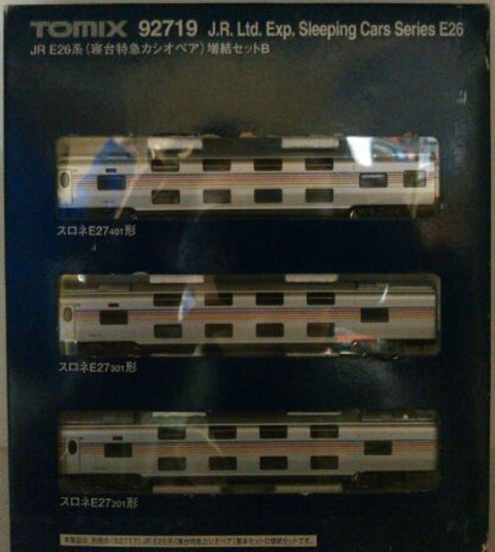 

TOMIX N gauge 92719 E26 series express Additional set B (Sleeper Cassiopeia)
