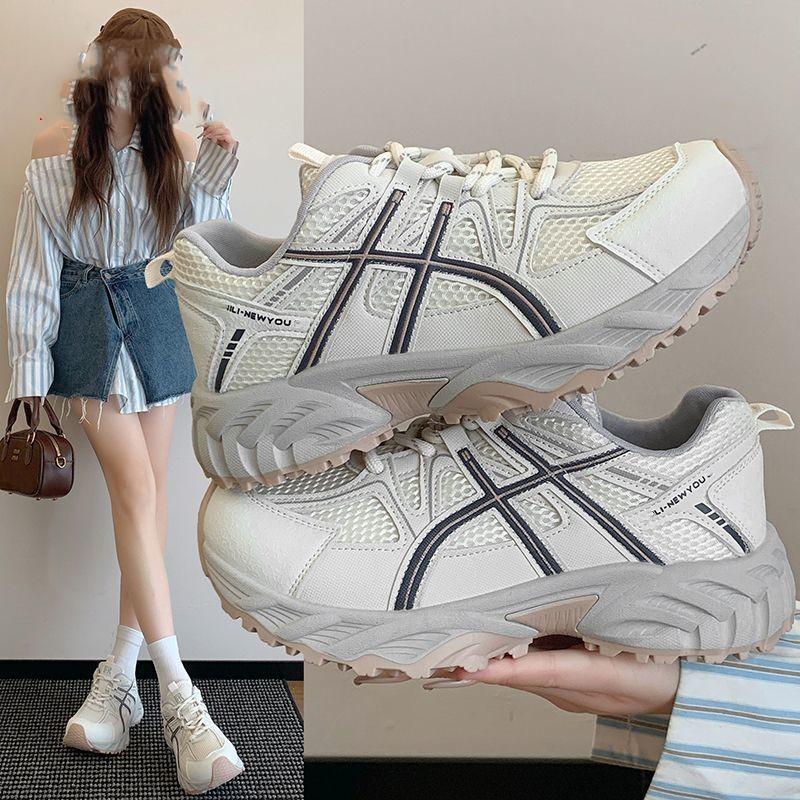 Platform Dad Shoes Women's 2025 Summer New Niche Versatile Casual Student Casual Shoes