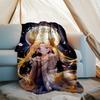 Personalized Custom Name Blanket - Sailor Moon Print Design,Blanket for Sofa,Bed,Travel,Camping - Soft and Warm, Great Gift