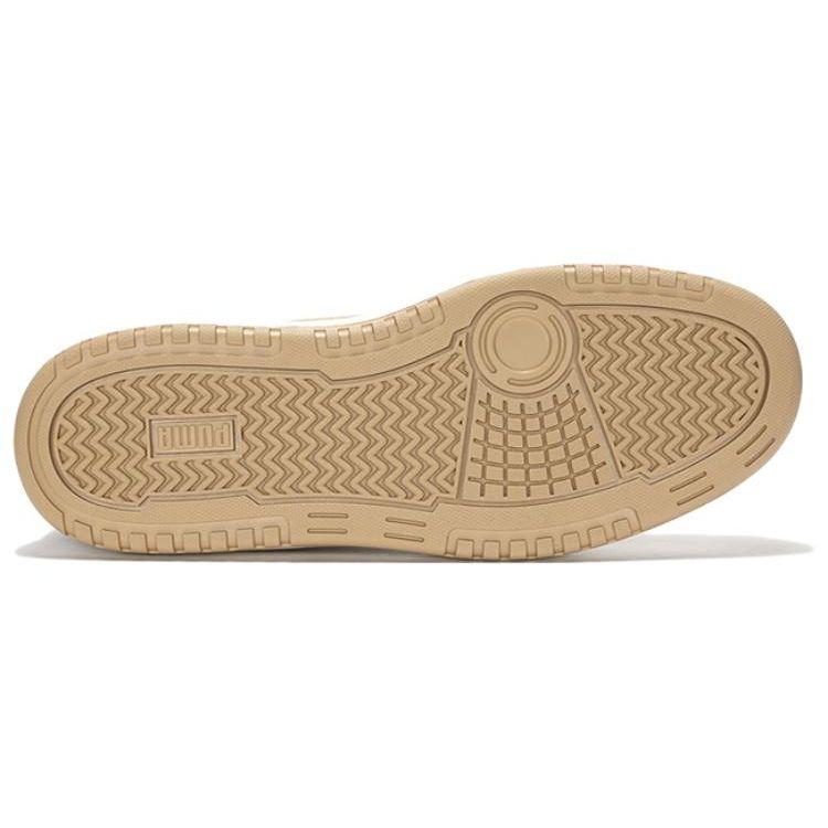 Puma Comfortable Versatile Breathable Lightweight Low-Top Casual Shoes Unisex Sneaker White Brown 397206-01
