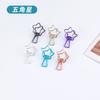 Creative Star Shaped Book and Document Clips, 6-Piece Set for Supplies