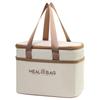 Double-Layer Insulated Lunch Tote for Office & School: Handheld Bento Bag