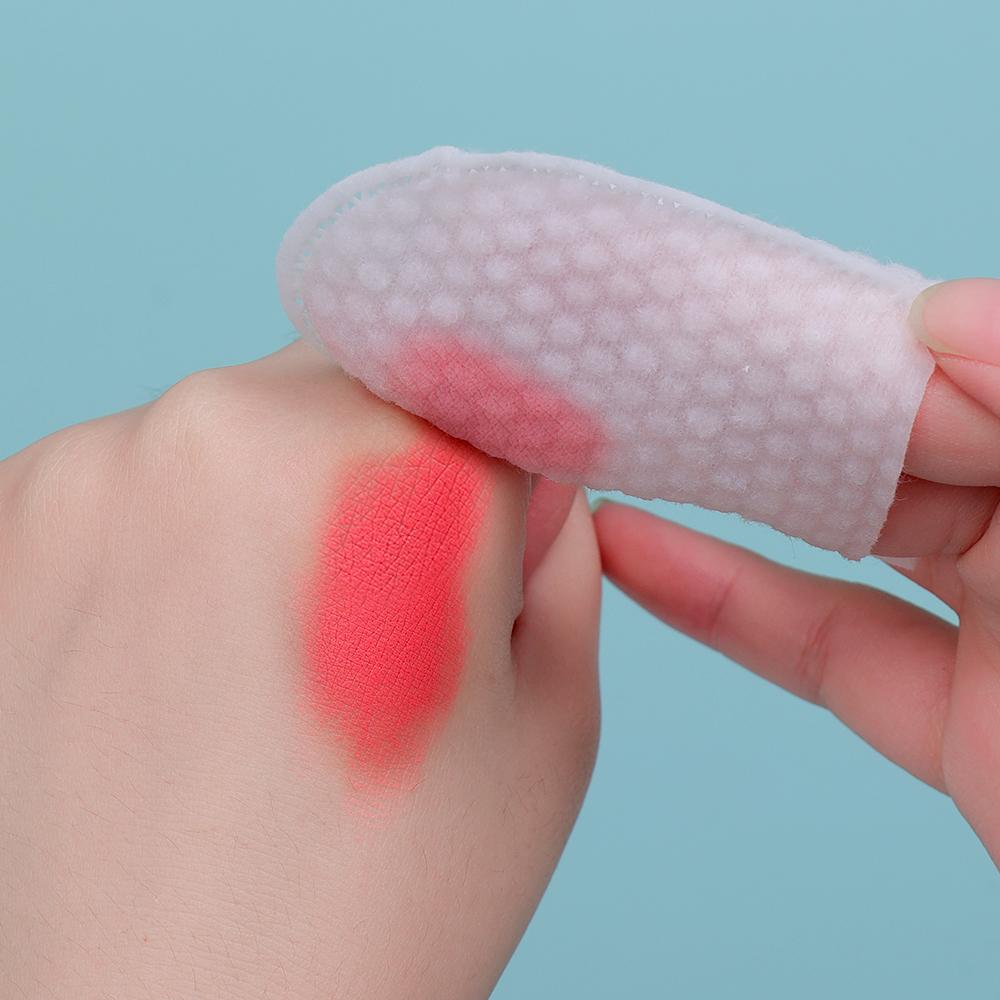 120-360 Stück U-förmige Make-up-Entfernungspads Premium Vliesstoff 80G Perlenprägung Wattepads Hautpflege Reinigungs-Tool