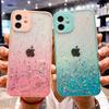 Luxury Glitter Candy Transparent Phone Case For iPhone 11 12 13 Pro Max XS X XR 7 8 Plus SE  Mini Shockproof Cases Cover