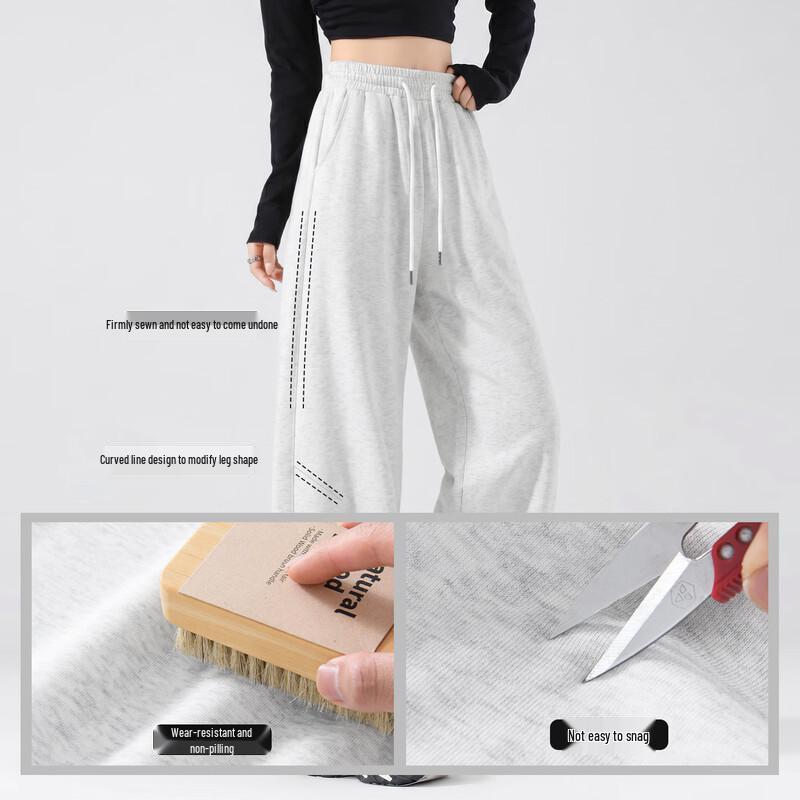 Huili Women's Wide-Leg Casual Sport Pants