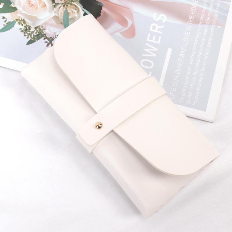 New Soft Pu Leather Thick Glasses Bag Fashion Glasses Protective Case Women Men Portable Sunglasses Boxes Eyewear Accessories