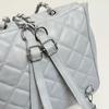 Quilted Chain Shoulder Bag for Women Fashionable Handbag with Adjustable Strap Elegant Daily Use Crossbody Bag