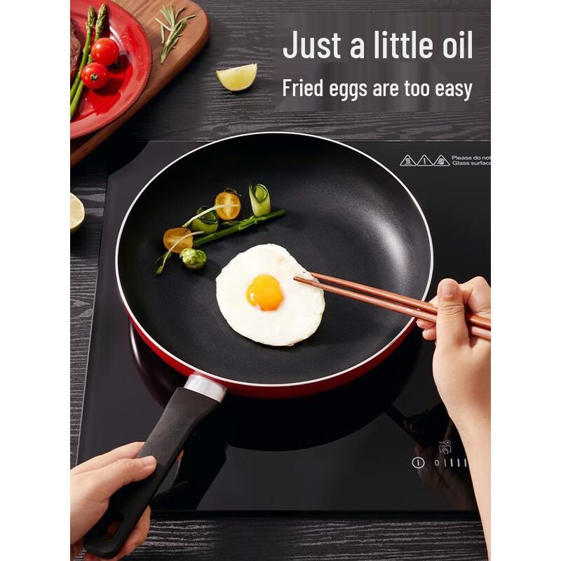 COOKER KING 28cm Non-Stick Frying Pan with Lid