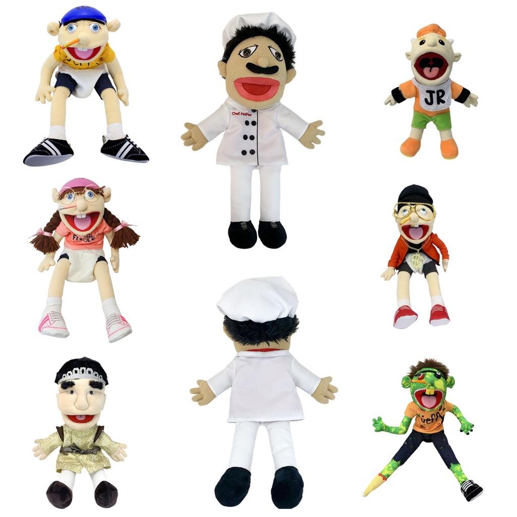 Jeffy Junior Chef Zhu Cartoon Plush Toy For Parent-child Interaction