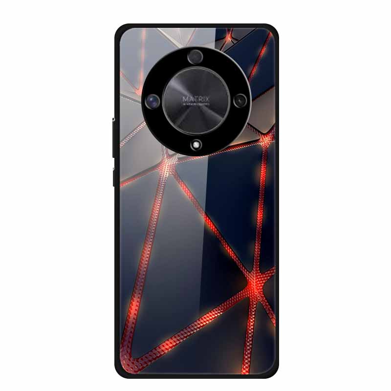 For Honor X9B Case X9A 5G Luxury Tempered Glass Hard Back Cover for Honor X9A 5G Phone Cases Fundas Honor x 9B X9 B 5G X 9A X9 A