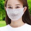 Damska letnia maska chroniąca przed słońcem - Ultracienka koronka, oddychająca i pyłoszczelna, elastyczna chusta na twarz w stylu boho do użytku na zewnątrz