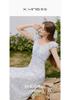 French Blend Floral Dress