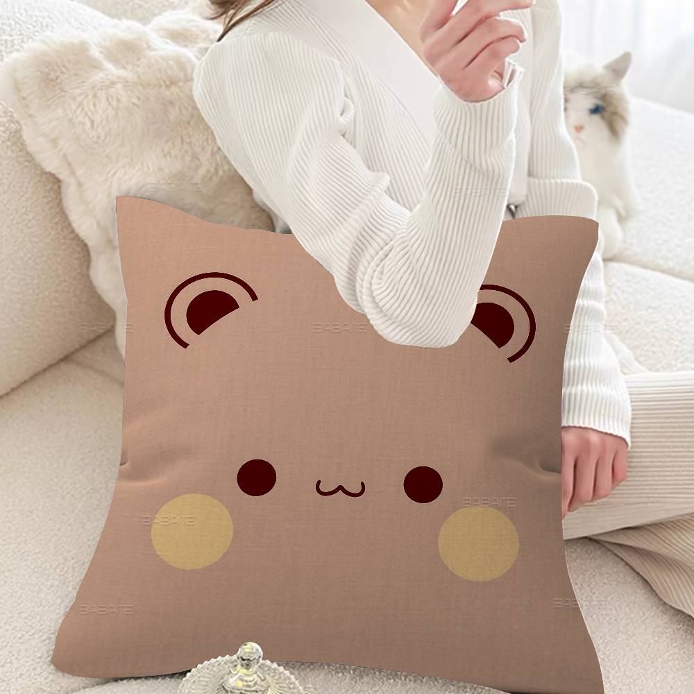 BUBU DUDU Pillow Cushion Cover Pillowcase Living Room Sofa Home Decor Customized