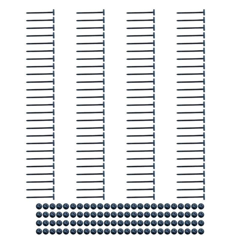 20/50/100Pcs Nylon Universals Cable Tie Buckle Cable Ties Enduring Locking Zip Tie Straps For Mudguard Plate Trunk