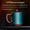 Authentic Handmade Yixing Zisha Tea Cup with Inscribed Ruyi Design, Perfect Gift for Men and Women