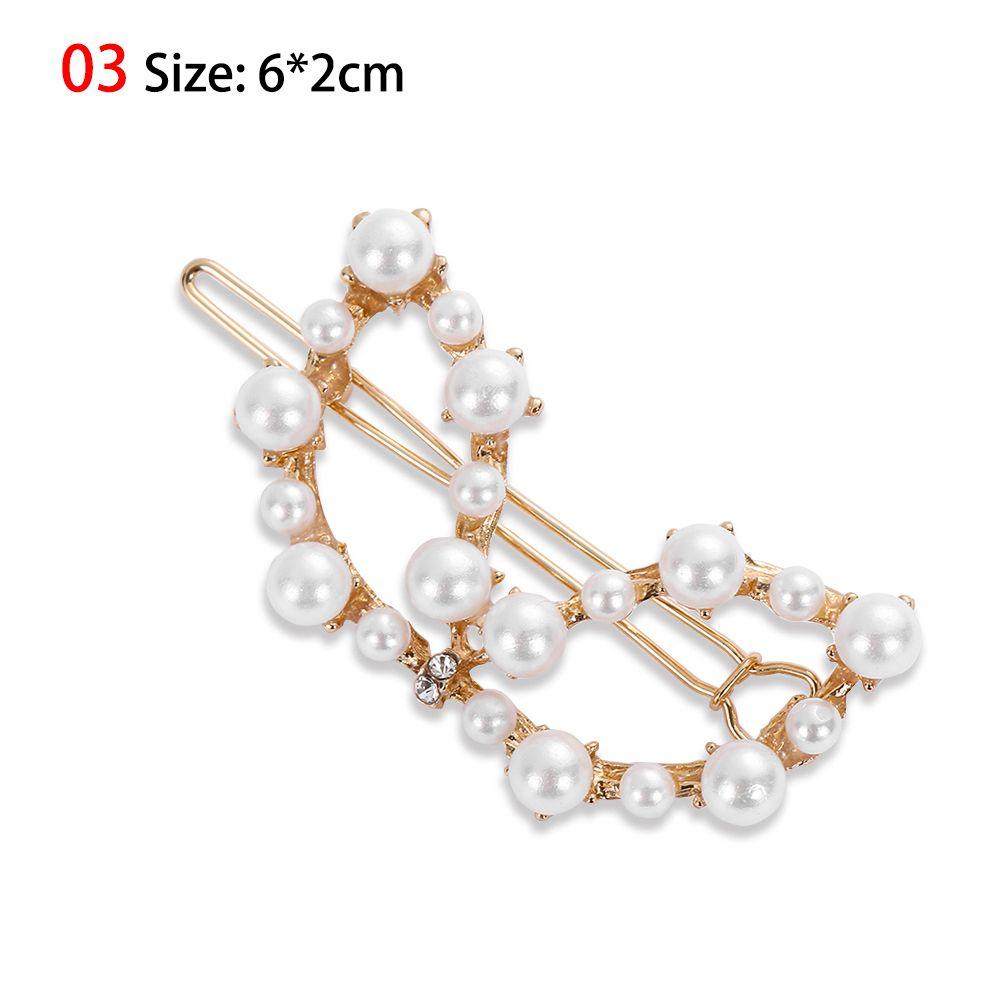 Elegant Headwear Hair Styling  Barrettes Women Pearls Hairpins Hair Clips Hairgrip