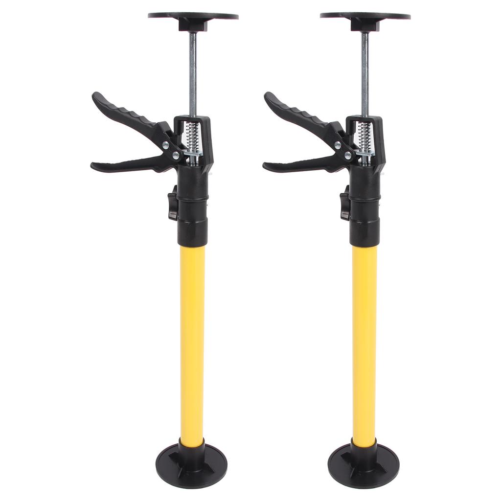 2 Set Cabinet Support Rod 50‑115cm Adjustable 40kg Bearing Capacity Support Pole for Ceiling Installations