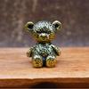 Bear Ornament Home Office Desktop Cute Brass Craft Decoration