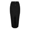 Pieces Womens/Ladies Denim Pencil Skirt