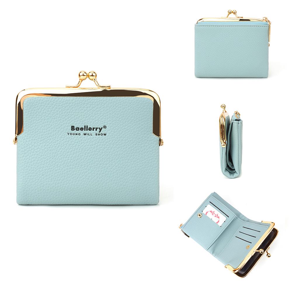 Baellerry Women's Korean Fashion Short Wallet & Coin Purse