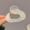 Elegant Geometric Hair Claw Acetic Acid Hair Clip New Shark Clip  Hair Accessories