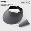 Sun top hat, summer new style, no trace UV sunscreen hat, foldable women's outdoor sports sun hat, UV resistant