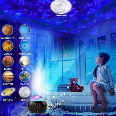 Led Star Sky Projection Lamp Adjustable Brightness USB Projector Night Light With Remote Control