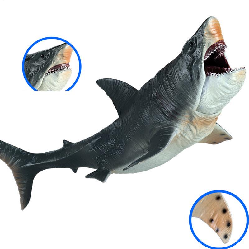 Shark Toys Shark Model Toy Animal Collectible Desktop Display Decoration For Study Bookshelf Living Room Bedroom