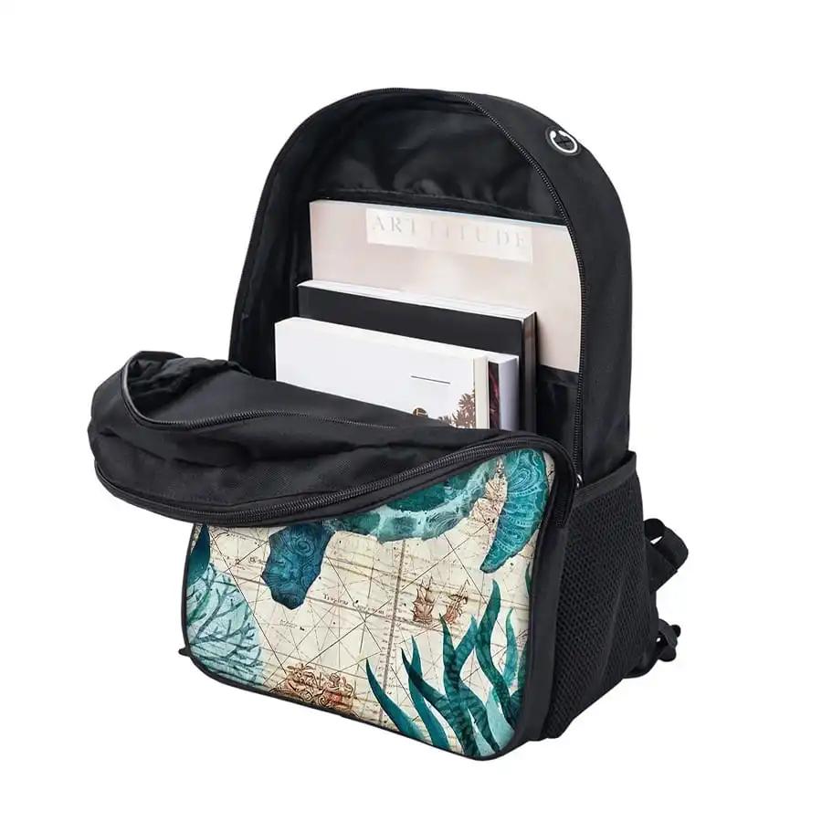 Hot 3 Pcs Set Games Console Plain Style Lightweight Boys/Girls Gift 2D Comic Big Capacity Teens Laptop Knapsack Women Men