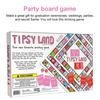 Drikkebrettspill Voksne Morsomt interaktivt festdrikkespill Tipsy Land Drikkespillsett for bursdagsfester Game Night