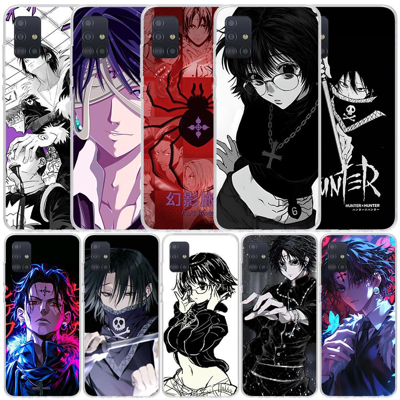 Huner X-Hunters Chrollo Shizuku Phone Case For Samsung Galaxy A52 A32 A22 A12 A51 A50S A30S A10S Note 20 Ultra 10 S10 Plus A31 A