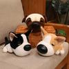 Міжнародна плюшева іграшка-цуценя: Лялька Хаскі, Мопс, Вівчарка - Ідеальний Подарунок для Дитини