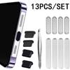 Phone Speaker Anti-Dust Metal Mesh Stickers 13Pcs/Set Adhesive Reusable Ultra Slim Dust Cover for iPhone Samsung Xiaomi Huawei