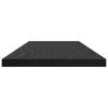 vidaXL Wandregale Schwarze Eiche Verbundholz 60 X 20 X 1,5 Cm,  60 X 10 X 1,5 Cm