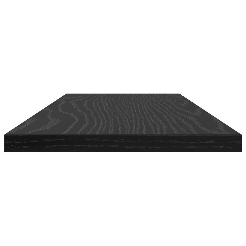 vidaXL Wandregale Schwarze Eiche Verbundholz 60 X 20 X 1,5 Cm, 60 X 10 X 1,5 Cm