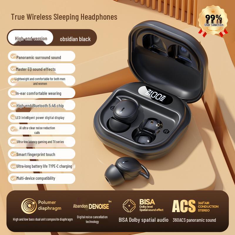 M73 Wireless Bluetooth Earbuds | In-ear, Long Battery, Noise-Canceling with Digital Display