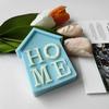 Elegantní forma na výrobu domácích svíček ve tvaru domu, silikonová forma na svíčky, nástroj pro výrobu svíček, DIY řemeslná forma pro výrobu svíček