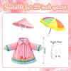 Raincoat Style Lawn Goose Costume Porch Design Garden Decoration Outfit  Patio Decoration