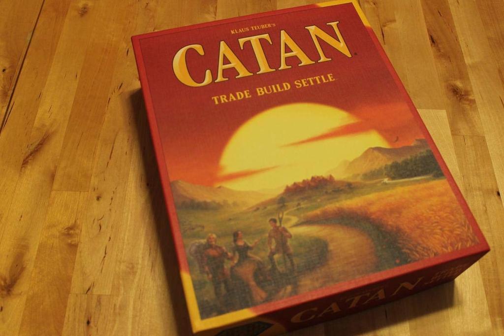 Catan 5th Edition Catan Settlers English Standard Edition brettspill