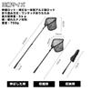 Wlikn Foldable Landing Adjustable Compact Fishing Net for Freshwater and Saltwater Streams Net, Stretch,